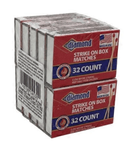 Diamond Strike On Box Matches