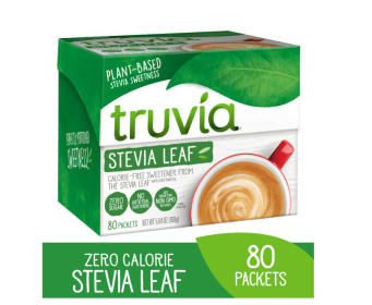 Truvia Original Calorie-Free Sweetener from The Stevia Leaf, 80 Count (5.64 oz Carton)